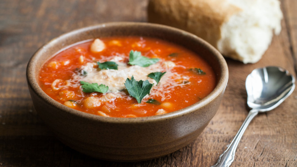 Hearty soups will be a standard menu item for Dinner (and More) at Your Door.